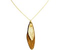 Wood Wing Necklace