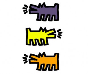 Keith-Haring-Dogs-color